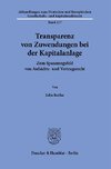 Transparenz von Zuwendungen bei der Kapitalanlage.