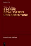 Begriff, Bewusstsein und Bedeutung