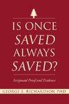 Is Once Saved Always Saved?