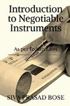 Introduction to Negotiable Instruments