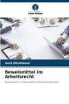 Beweismittel im Arbeitsrecht