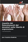 Impatto dei finanziamenti dei donatori sulla libertà di espressione