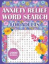 Anxiety Relief Word Search For Adults