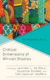 Critical Dimensions of African Studies