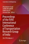 Proceedings of the Fifth International Conference of Transportation Research Group of India