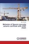 Behavior of Square concrete column confined with CFRP sheet