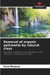 Removal of organic pollutants by natural clays