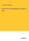 Traité de l'action thérapeutique du perchlorure de fer