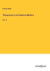 Therapeutics and Materia Medica