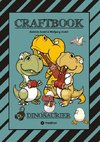 CRAFTBOOK - 100 SUPER AUSMALVORLAGEN - DINOSAURIER - STEINZEIT - RÄTSEL - AUFGABEN - DINOSPIEL BASTELN - URZEIT