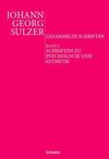 Schriften zu Psychologie und Ästhetik