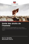 Unité des droits de l'homme