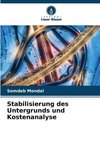 Stabilisierung des Untergrunds und Kostenanalyse