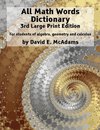 All Math Words Dictionary