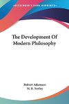 The Development Of Modern Philosophy