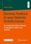 Electronic Feedback in Large University Statistics Courses