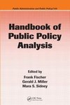 Handbook of Public Policy Analysis