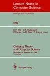 Category Theory and Computer Science