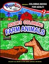 Panic and CoCo presents Adults Coloring Farm Animals