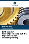 Einfluss der Probengeometrie auf die Ergebnisse der Torsionsprüfung