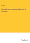 Des opinions et des jugements littéraires de Montaigne