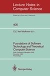 Foundations of Software Technology and Theoretical Computer Science