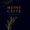 Meine Gäste- Gästebuch Hochzeit BLACK 78 Seiten, Premium Hardcover