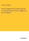 Histoire d'Égypte dès les premiers temps de son existence jusqu'à nos jours; L'Egypte sous les rois indigenes