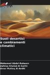 Suoli desertici e cambiamenti climatici