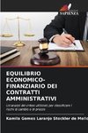 EQUILIBRIO ECONOMICO-FINANZIARIO DEI CONTRATTI AMMINISTRATIVI