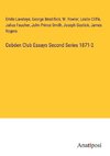 Cobden Club Essays Second Series 1871-2