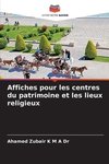 Affiches pour les centres du patrimoine et les lieux religieux