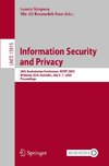 Information Security and Privacy