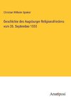 Geschichte des Augsburger Religionsfriedens vom 26. September 1555