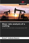 Wear rate analysis of a coating