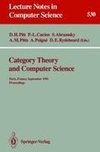 Category Theory and Computer Science