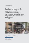 Beobachtungen der Säkularisierung und die Grenzen der Religion