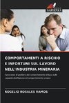 COMPORTAMENTI A RISCHIO E INFORTUNI SUL LAVORO NELL'INDUSTRIA MINERARIA