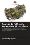 Analyse de l'efficacité économique et technique