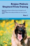 Belgian Malinois Shepherd Tricks Training Belgian Malinois Shepherd Tricks & Games Training  Tracker & Workbook.  Includes