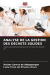 ANALYSE DE LA GESTION DES DÉCHETS SOLIDES