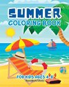 Summer Coloring Book for Kids Ages 4-8