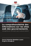 La compréhensibilité des informations sur les sites web des gouvernements