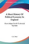 A Short History Of Political Economy In England