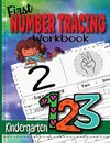 First Number Tracing Workbook for Kindergarten