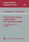 Programming Language Implementation and Logic Programming