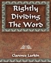 Rightly Dividing The Word