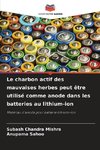 Le charbon actif des mauvaises herbes peut être utilisé comme anode dans les batteries au lithium-ion