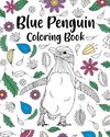 Blue Penguin Coloring Book