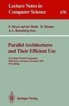 Parallel Architectures and Their Efficient Use